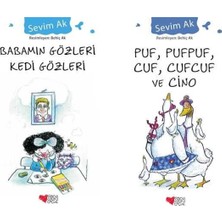 Can Yayınları Babamın Gözleri Kedi Gözleri ve Puf, Pufpuf, Cuf, Cufcuf ve Cino (Sevim Ak)