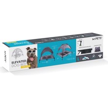 10373399 M-Pets Elevated Çadırlı Kedi ve Köpek Yatağı (L)