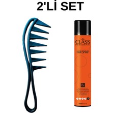 New Estela Profesyonel Şekil Tarağı & Ac Class Saç Spreyi 400ML