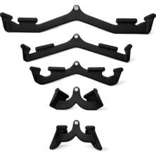 Nova Spor Ekipmanları Ulti Grip Cable Set 5'li Lat Bar ve Rowing Bar Seti