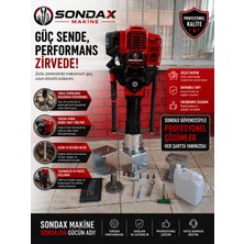Sondax Makine Çakma Makinesi – Güçlü Motor, Dayanıklı Gövde, Profesyonel Kullanım