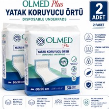 Olmed Yatak Koruyucu 60×90 cm 2 Paket