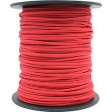 Mg Ropes Bileklik,outdoor ve Hobi Paracord Ip 4 mm No:87 Kırmızı