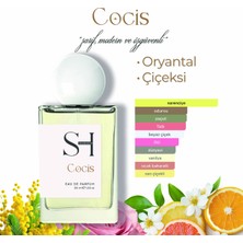 Sh Fragrances Cocis Edp Kadın Parfüm | Narenciye | Çiçeksi | ODUNSU-VANILYAMSI,50ML