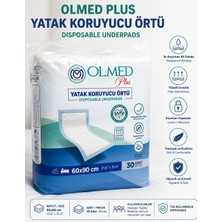 Olmed Yatak Koruyucu 60×90 cm 30'lu