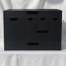 UltraMint Mdf Özel Tasarım Masa Üstü Organizer, Çekmeceli, Maxi Boy