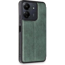 Colezium 13C Kılıf Flip Cover - Koyu Yeşil