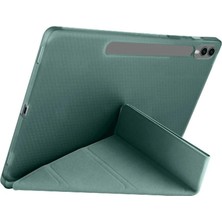 Colezium Galaxy X510 Tab S9 Fe 11 Kılıf Kalemlikli Mars Tablet Kılıfı - Koyu Yeşil