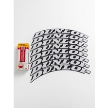 İşcan Motor 25CM Motosiklet ve Otomobil Lastik Yazısı Sticker 8 Adet + Yapıştırıcı