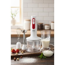 Woodhub Güçlü ve Şık 400W Mikser Blender Seti, Çok Fonksiyonlu ve Kolay Kullanımlı