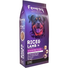 Azrlya Fevesy Kuzu Etli ve Pirinçli 10 kg Yetişkin Köpek Maması