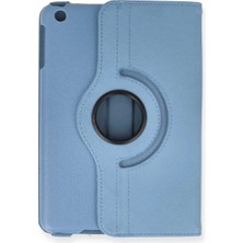 Colezium Ipad Mini 1 Kılıf 360 Tablet Deri Kılıf - Turkuaz