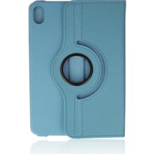 Colezium Ipad Mini 6 Kılıf 360 Tablet Deri Kılıf - Turkuaz