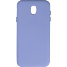 Marsilyan™- Samsung Galaxy J7 Pro / J730 Kılıf Nano Içi Kadife Silikon - Lila