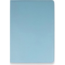 Colezium Huawei Mediapad T3 10 / 9.6 Kılıf 360 Tablet Deri Kılıf - Turkuaz