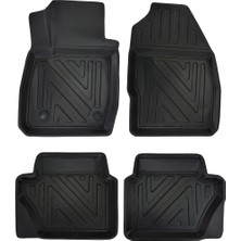 NaturForcer Ford Fiesta 2002-2008 Premium 5d Havuzlu Oto Paspas | 5 Kapı