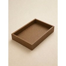 Derisunum Design - Deri Sunum Tepsisi - Takı, Saat ve Anahtar Düzenleyici (29x19 cm)