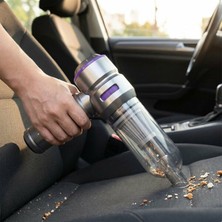 Q-Max Oto Araç Şarjlı Süpürge-Basınçlı Üfleme Makinesi 8 Başlık