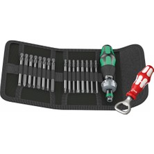 Wera Kraftform Kompakt 60 Ra Cırcır Tutuculu Bits Set 05051040001 (Türkiye Şişe Açacağı Hediyeli)