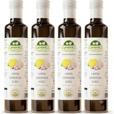 Limon Sarımsak Kürü 4 Adet (4X500 Ml)