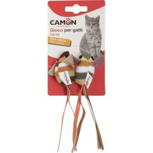 Camon Kedi Oyuncağı Çizgili Fare 5,5 cm 2'li
