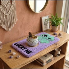 Tufting Mini Dekoratif Halı Yonca