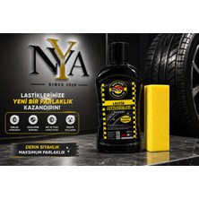 Nya Group Lastik Parlatıcı Jel 500 ml + Uygulama Süngeri Hediyeli