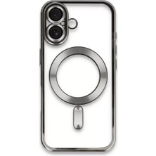 Hace Bazaar Mey Ithalat®   iPhone 16 Kılıf Kross Magneticsafe Kapak - Titan Gri