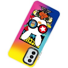 Hace Bazaar Mey Ithalat®  Samsung Galaxy M13 Kılıf Estoril Desenli Kapak - Estoril - 10