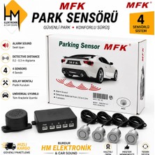 MFK 4ADET GRİ 18MM SESLİ PARK SENSÖRÜ.
