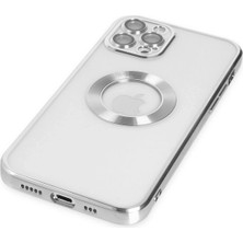 Hace Bazaar Mey Ithalat®  iPhone 12 Pro Kılıf Slot Silikon - Gümüş