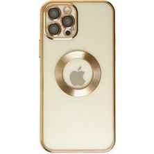 Hace Bazaar Mey Ithalat®  iPhone 12 Pro Kılıf Slot Silikon - Gold