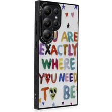 Hace Bazaar   Samsung Galaxy S23 Ultra Kılıf Mirror Desenli Kapak - Mirror - 10
