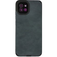 Hace Bazaar Mey Ithalat®  Samsung Galaxy A03 Kılıf Loop Deri Silikon - Lacivert