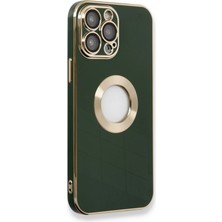 Hace Bazaar Mey Ithalat®  iPhone 14 Pro Max Kılıf Store Silikon - Yeşil