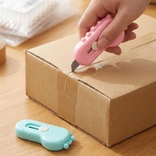 Hace Bazaar  Dinozor Tasarımlı 2’li Mini Makas ve Falçata Seti – Pratik Kargo Paket Açıcı Aparat