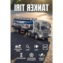 Esranın Dünyası Işıklı ve Sesli Oyuncak Tanker Tırı, 1:24 Ölçek Diecast Model