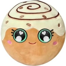 Esranın Dünyası Peluş Gıda Oyuncak: Puffy Friends Sun-Eol Cinammon Roll Xxl ile Eğlenceli Oyun