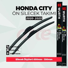 Honda City Würth Flatblade Plus Ön Silecek Takımı (2020-2025)