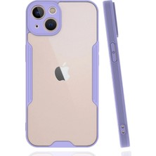 Hace Bazaar Mey Ithalat®  iPhone 14 Kılıf Platin Silikon - Lila