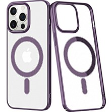 Hace Bazaar   iPhone 13 Pro Kılıf Element Magneticsafe Sert Kapak - Derin Mor