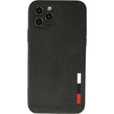 Hace Bazaar Mey Ithalat®  iPhone 11 Pro Kılıf Loop Deri Silikon - Siyah