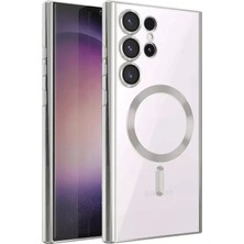 Hace Bazaar Mey Ithalat®  Samsung Galaxy S24 Ultra Kılıf Kross Magneticsafe Kapak - Titan Gri