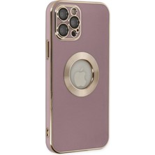 Hace Bazaar Mey Ithalat®  iPhone 12 Pro Kılıf Store Silikon - Mor