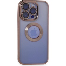 Hace Bazaar   iPhone 15 Pro Max Kılıf Slot Silikon - Rose Gold