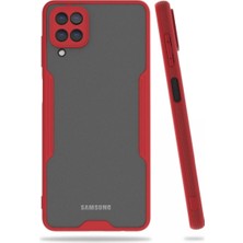Hace Bazaar   Samsung Galaxy A22 Kılıf Platin Silikon - Kırmızı