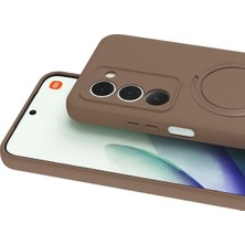 Hace Bazaar Mey Ithalat®   Redmi 15 4g Regal Magsafe Standlı Kapak - Çöl Titanyum