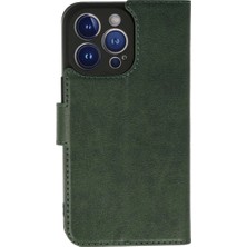 SHC4200 Iphone 13 Kılıf S Kapaklı Kılıf - Yeşil