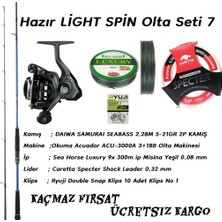 Av Dünyam Özel Hazır Light Spin Olta Seti 8