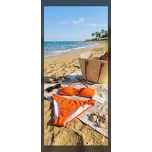 Mojo My Life Turuncu Straplez Bikini Takımı